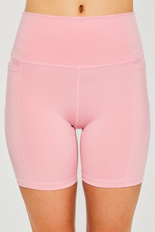 Activewear Leggings Shorts Seam Detail