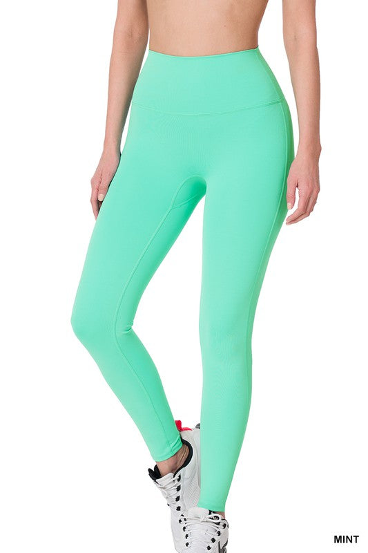 ATHLETIC HIGH WAISTED FULL LENGTH LEGGINGS