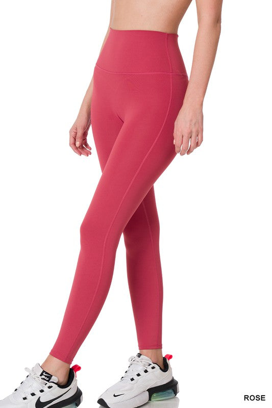 ATHLETIC HIGH WAISTED FULL LENGTH LEGGINGS