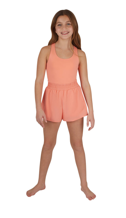 90 Degree by Reflex Girls Hybrid Romper