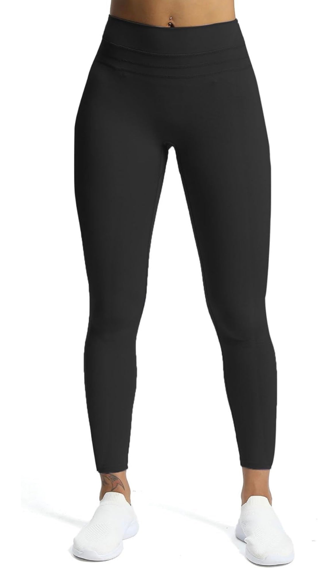 Aoxjox High Waisted Tummy Control Workout Leggings