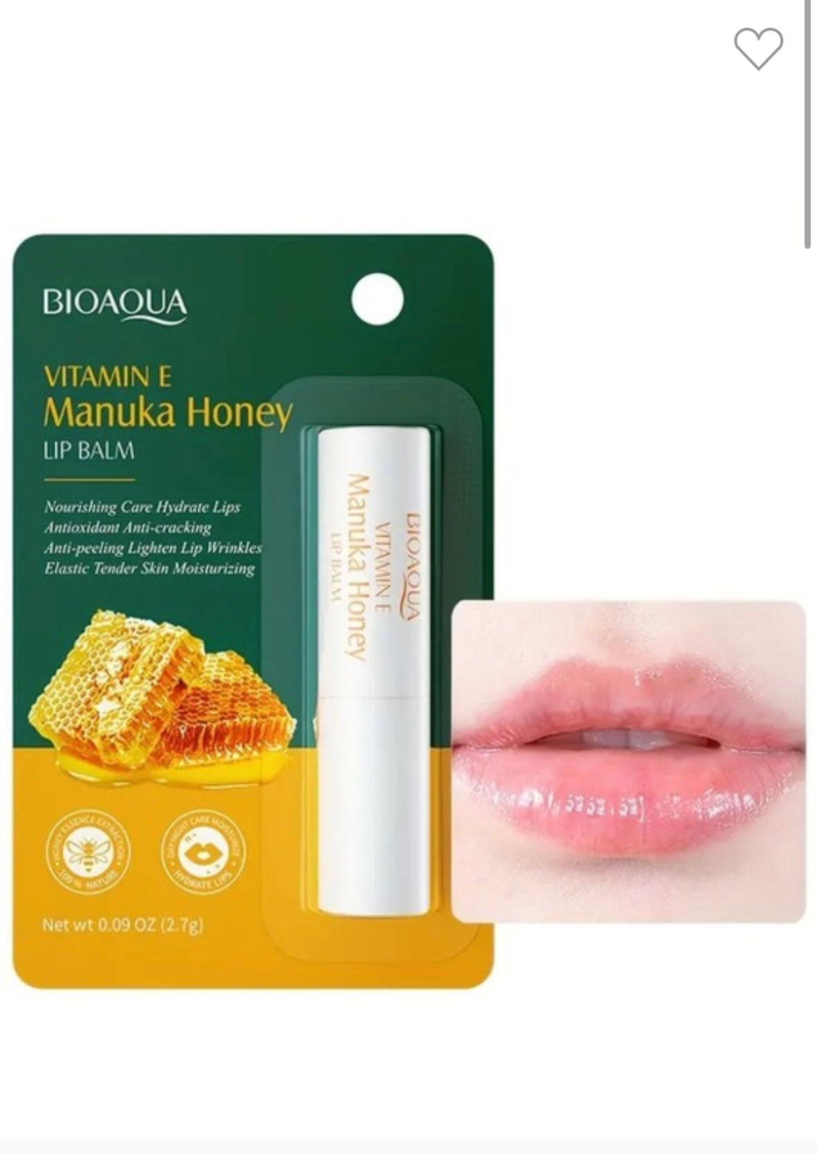 Vitamin E Manila Honey LIP BALM